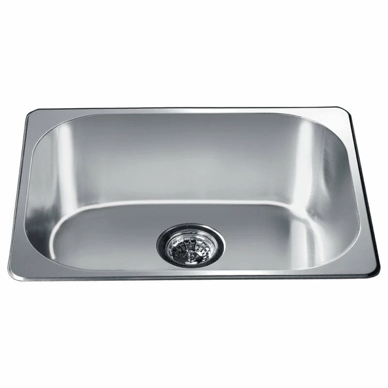 Budget ⌛ Dawn Kitchen & Bath Products, Inc Dawn Top Mount Single Bowl Bar Sink 🥰