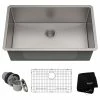 Cheapest 🤩 Kraus USA, Inc. Kraus KHU100-30 30" Single Basin 16 Gauge Stainless Steel Kitchen - Stainless ❤️