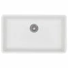 Promo 👍 Blanco 440150 18.8"x32" Granite Single Undermount Kitchen Sink, White 🎁
