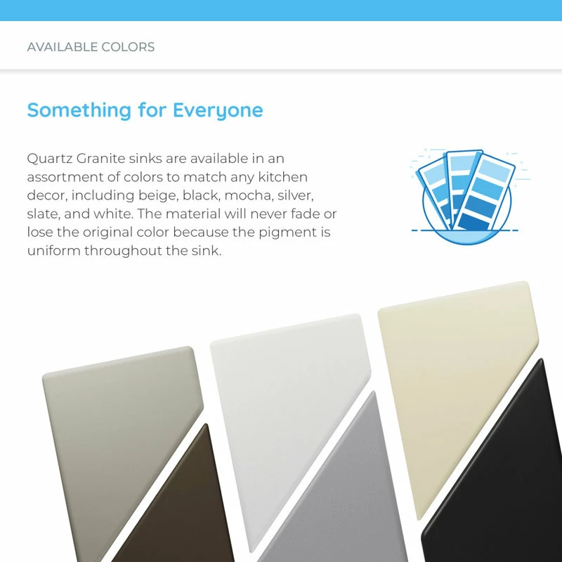 Coupon 🎁 MR Direct Sinks And Faucets 805 Dual-mount Single Bowl Kitchen Sink, Black, Colored Strainer 🎉 - Image 4