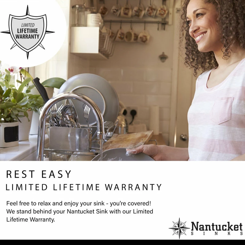 Cheap 🥰 Nantucket Sinks Nantucket 15" Pro Series Rectangle Undermount Stainless Steel Bar/Prep Sink 🎁 - Image 6