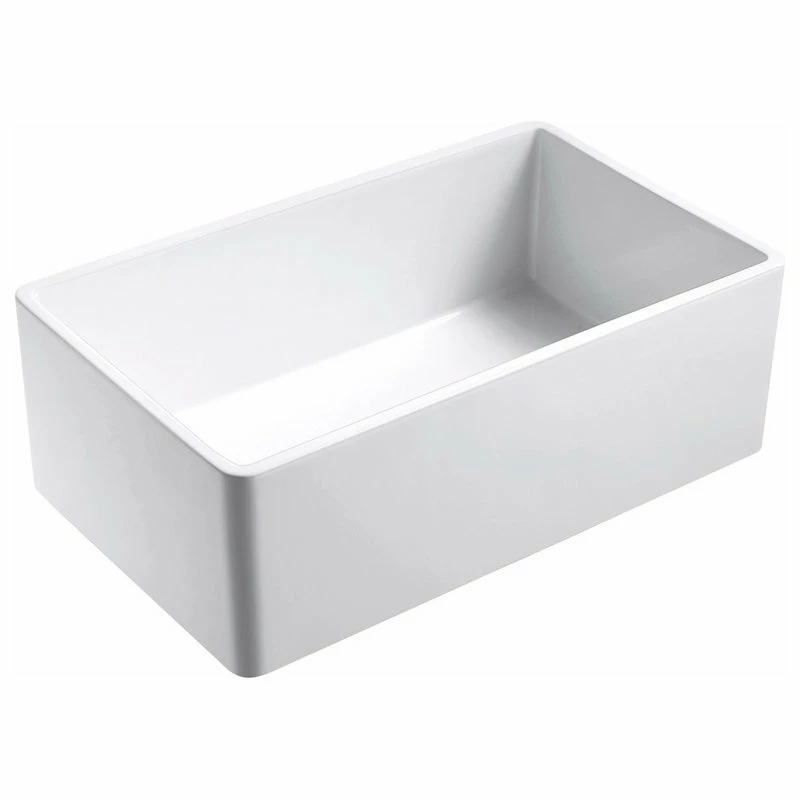 Buy 😀 Empire Industries Inc. Olde London Reversible Farmhouse Single Bowl Kitchen Sink, Grid, Strainer, 33" ⌛ - Image 5