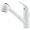 Budget 😀 Pfister Pfirst Series 1-Handle Pull-Out Kitchen Faucet, White 🎉