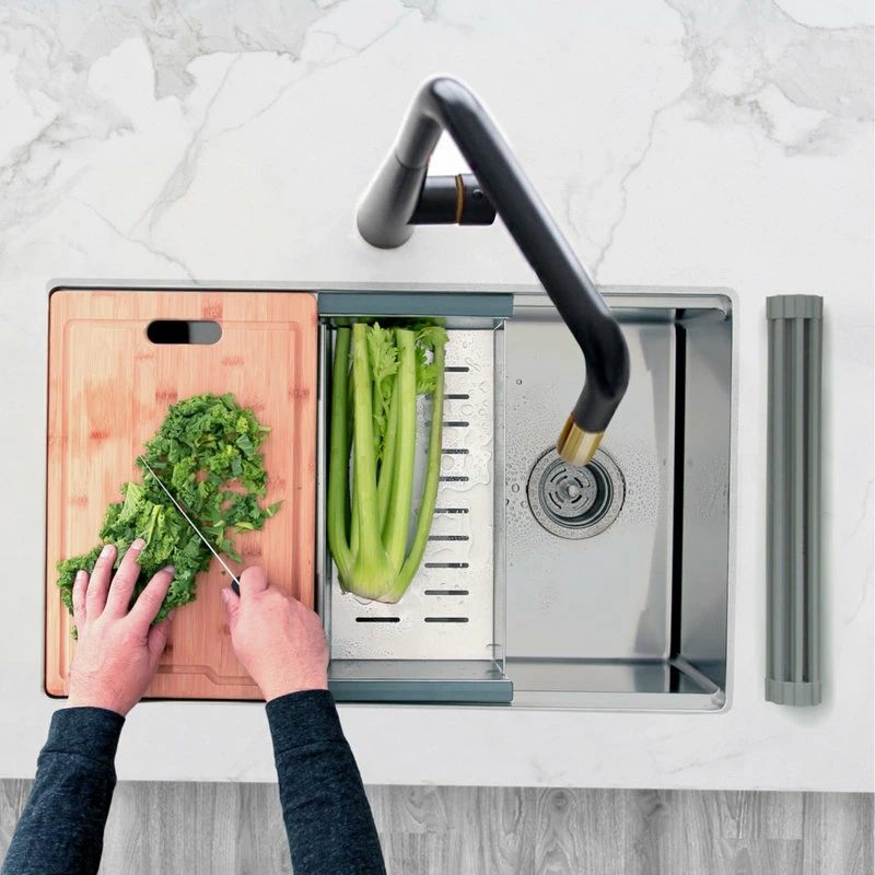 Discount 🛒 Stylish 30"L X 19"W Stainless Steel Single Basin Undermount Kitchen Sink 🥰 - Image 15