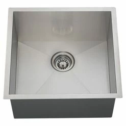 Flash Sale 😉 MR Direct Sinks And Faucets 2321S Single Bowl 90 Degree Stainless Steel Utility Sink, Sink Only 👏