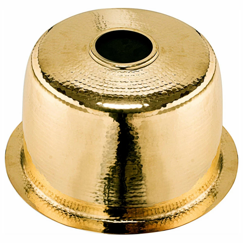 Buy 🎉 Nantucket Sinks' 15" Hand 🔨 Hammered Round Bar Sink, Rs15-Ub 👏 - Image 5