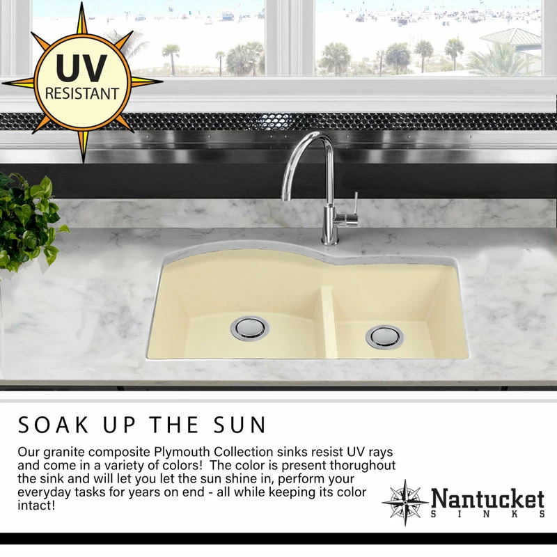 Discount 🌟 Nantucket Sinks 17" Single Bowl Undermount Granite Composite Bar-Prep Sink, Blac 💯 - Image 9