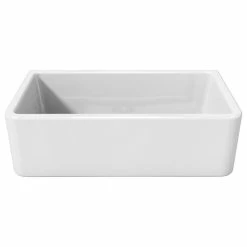 Cheap 😉 Latoscana Reversible Fireclay Farmhouse White Apron Sink, 33" ✔️