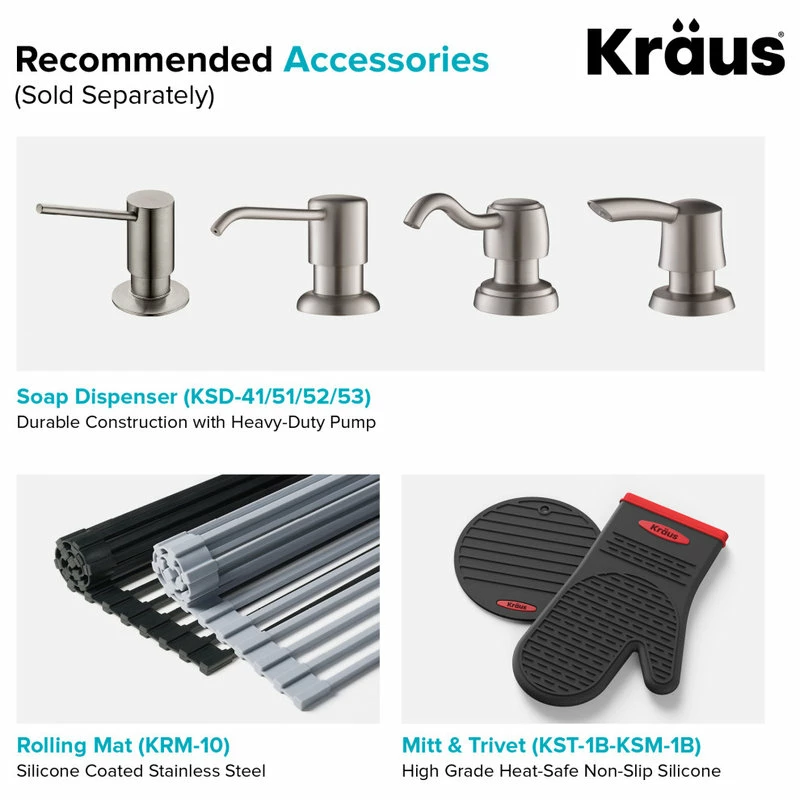 Best reviews of ⌛ Kraus USA, Inc. Premier 32" Undermount Stainless Steel 2-Bowl 16 Gauge Kitchen Sink 50/50 Split ✔️ - Image 14