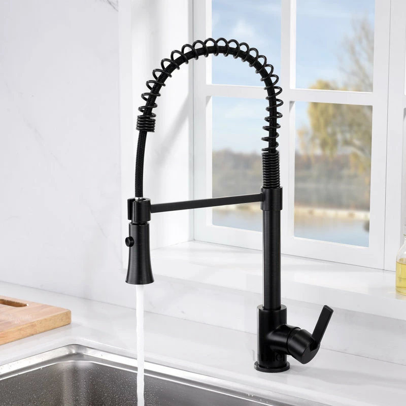 Top 10 โจ Luxier KTS13-T Single-Handle Pull-Down Sprayer Kitchen Faucet, Oil Rubbed Bronze ๐ - Image 6