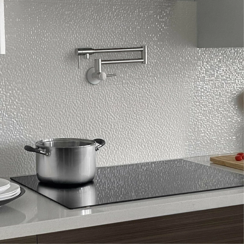 Deals ✔️ STYLISH Stainless Steel Wall Mount Pot Filler Folding Stretchable ⭐ - Image 11