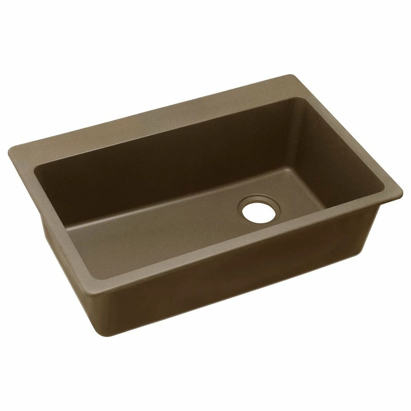 Top 10 😉 Elkay ELG13322MC0 Quartz Classic 33" X 22" X 9-1/2", Drop-in Sink, Mocha 🌟 - Image 3