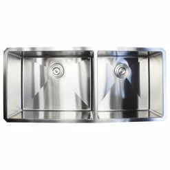 Deals ๐ Emoderndecor 42" Stainless Steel Undermount Double Bowl Kitchen Sink 15mm Radius Design ๐งจ