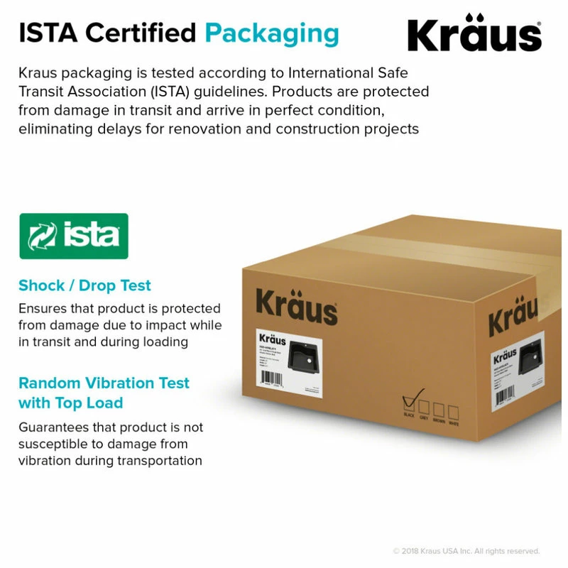 Cheap 😍 Kraus USA, Inc. Quarza 25" Drop-In Undermount Granite Composite 1-Bowl Kitchen Sink, Grey 😉 - Image 13