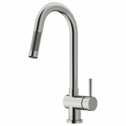 Discount 👏 VIGO Gramercy Pull Down Kitchen Faucet, Stainless Steel ⭐