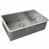 Best deal ✔️ Nantucket Sinks 28" Pro Series Rectangle Undermount Zero Radius Stainless Sink 🧨