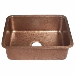 Cheap ๐ SINKOLOGY Orwell 23" Undermount Copper Single Bowl Kitchen Sink ๐