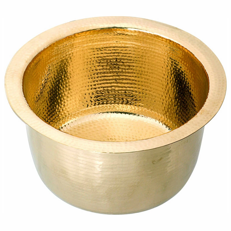 Buy 🎉 Nantucket Sinks' 15" Hand 🔨 Hammered Round Bar Sink, Rs15-Ub 👏 - Image 4