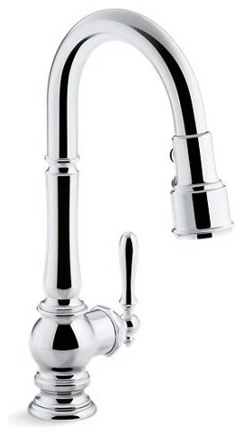 Coupon ๐ Kohler Artifacts Kitchen Faucet W/ 16" Pull-Down, Polished Chrome ๐งจ