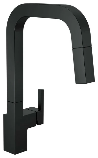 Coupon 🌟 Delta Faucet Junction 1.8 GPM Single Hole Pull Down Kitchen Faucet, MagnaTite, Touch-Clean 🔥