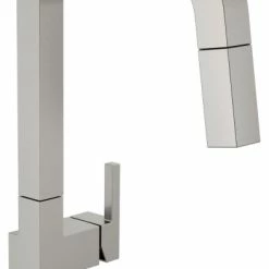 Best Pirce 😉 Delta Faucet Junction 1.8 GPM Single Hole Pull Down Kitchen Faucet, MagnaTite, Touch-Clean 😀