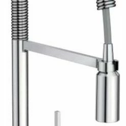 Discount 🤩 Moen Align Pre-Rinse High-Arc Kitchen Faucet, Chrome 💯