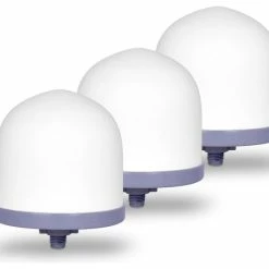 Hot Sale 🎉 Ronaqua Replacement Ceramic Dome Water Filter 0.2 To 0.5 Micron For Zen Water System, 3 🛒