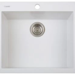 Best reviews of 🥰 LaToscana One Series Single Drop-In Sink, Sahara, Milk White ⭐
