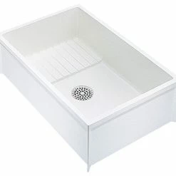 Promo 🔥 E. L. Mustee & Sons, Inc. Mustee Mop Service Basin 24"x36"x10", White 🥰